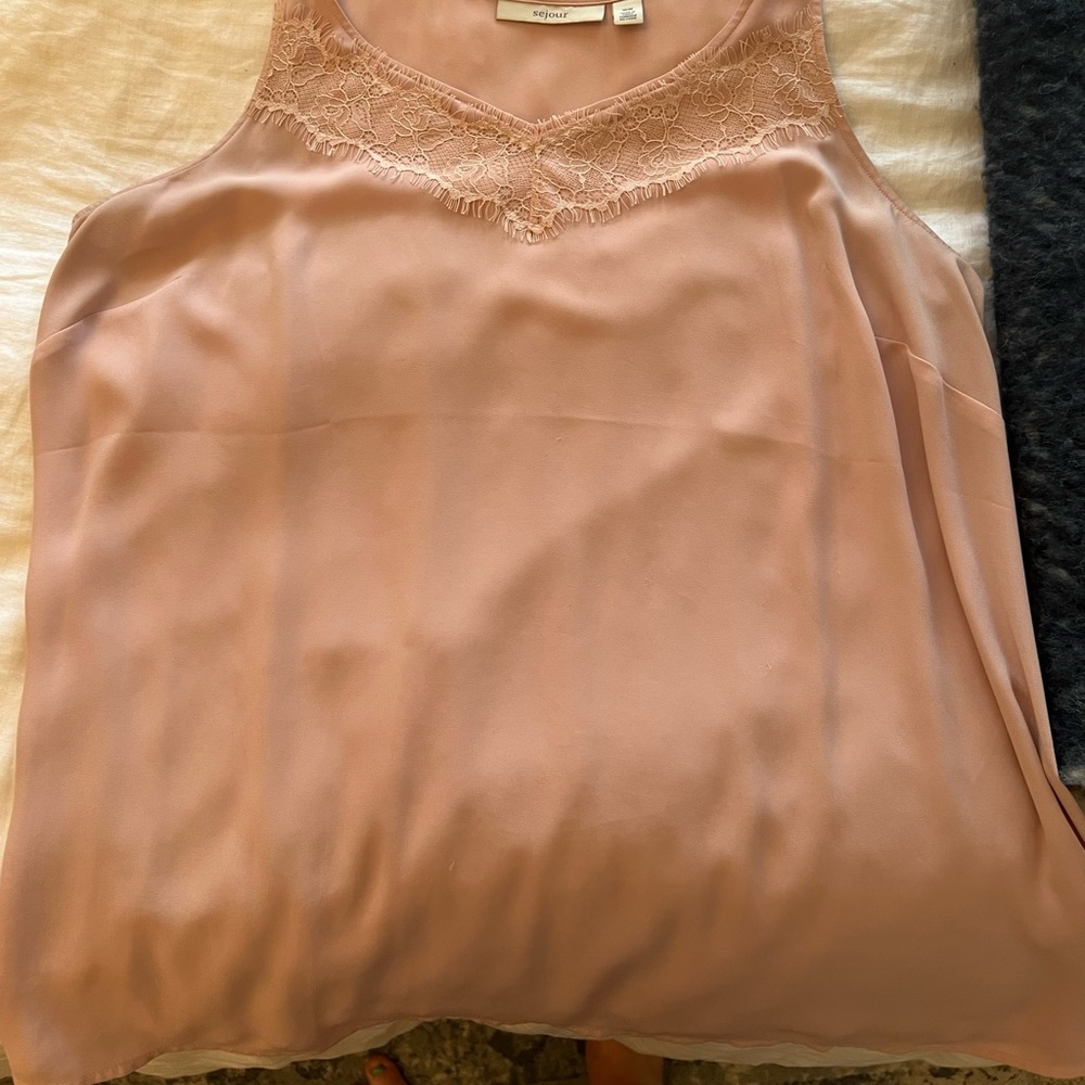 Light pink blouse